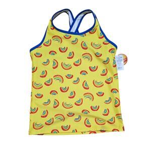 LL Bean Girls‎ Size 16 Tankini Top Rainbows NWT
